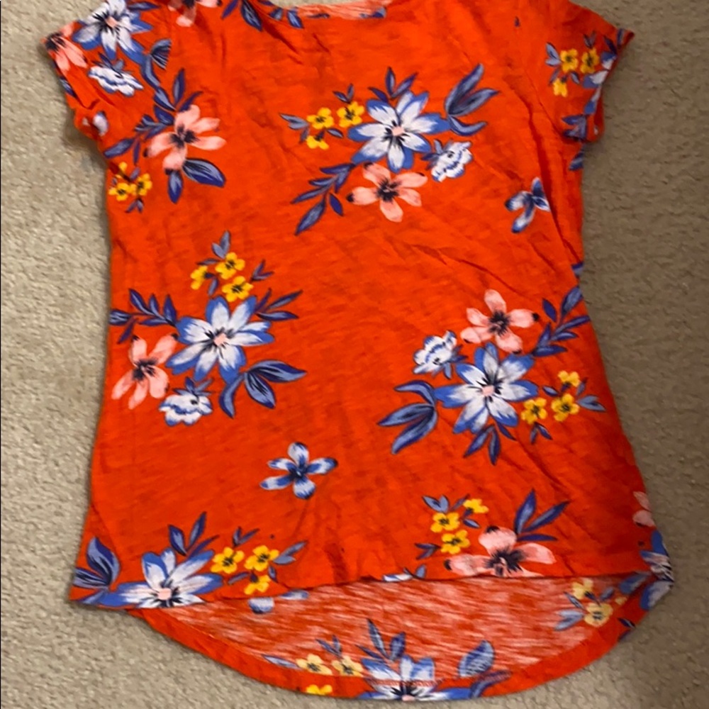 tropical short sleeved shirt